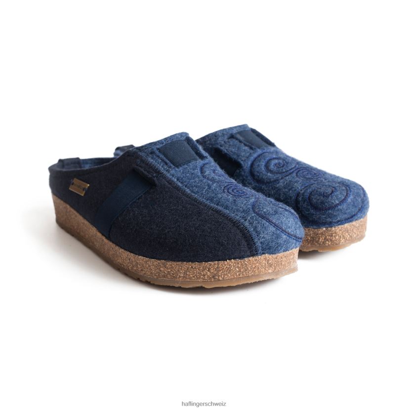verstopfen CH Haflinger Frauen Magie marineblauer Denim NVXP8F80