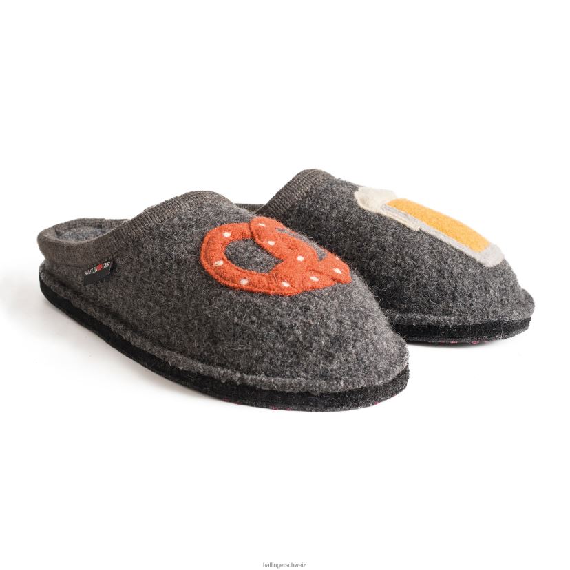 Neuheit CH Haflinger Männer Oktoberfest grau NVXP8F50