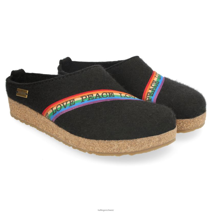 verstopfen CH Haflinger Männer Regenbogen Schwarz NVXP8F23